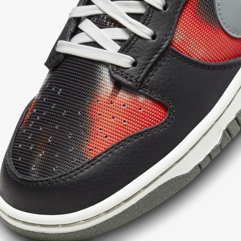 Black gray red 2024 nike dunks 2009